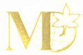 Логотип ООО МОНИТОРИНГ (знак тисненный фольгой золотого цвета)